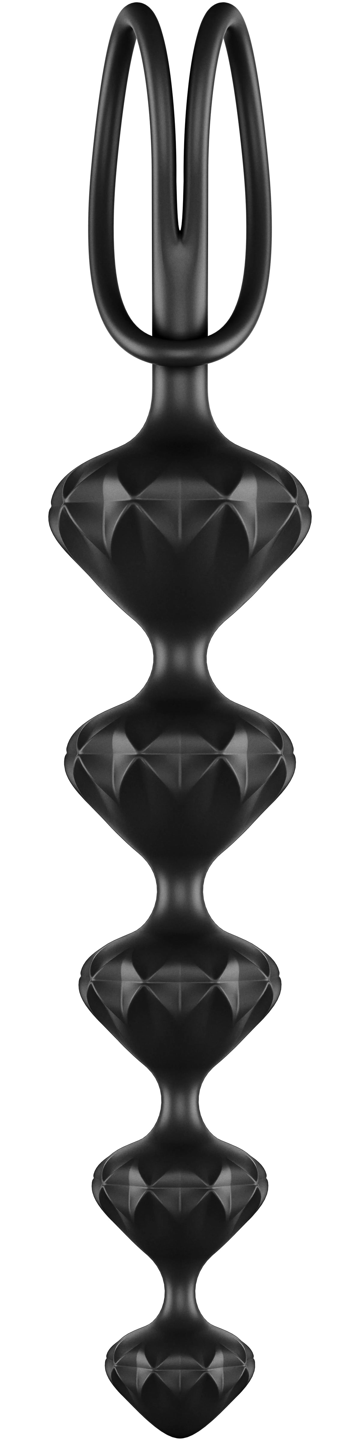 Satisfyer Silicone Anal Beads Set of 2 – Smooth Ergonomic Design 8 Inches Anal Beads > Anal Range > Anal Beads