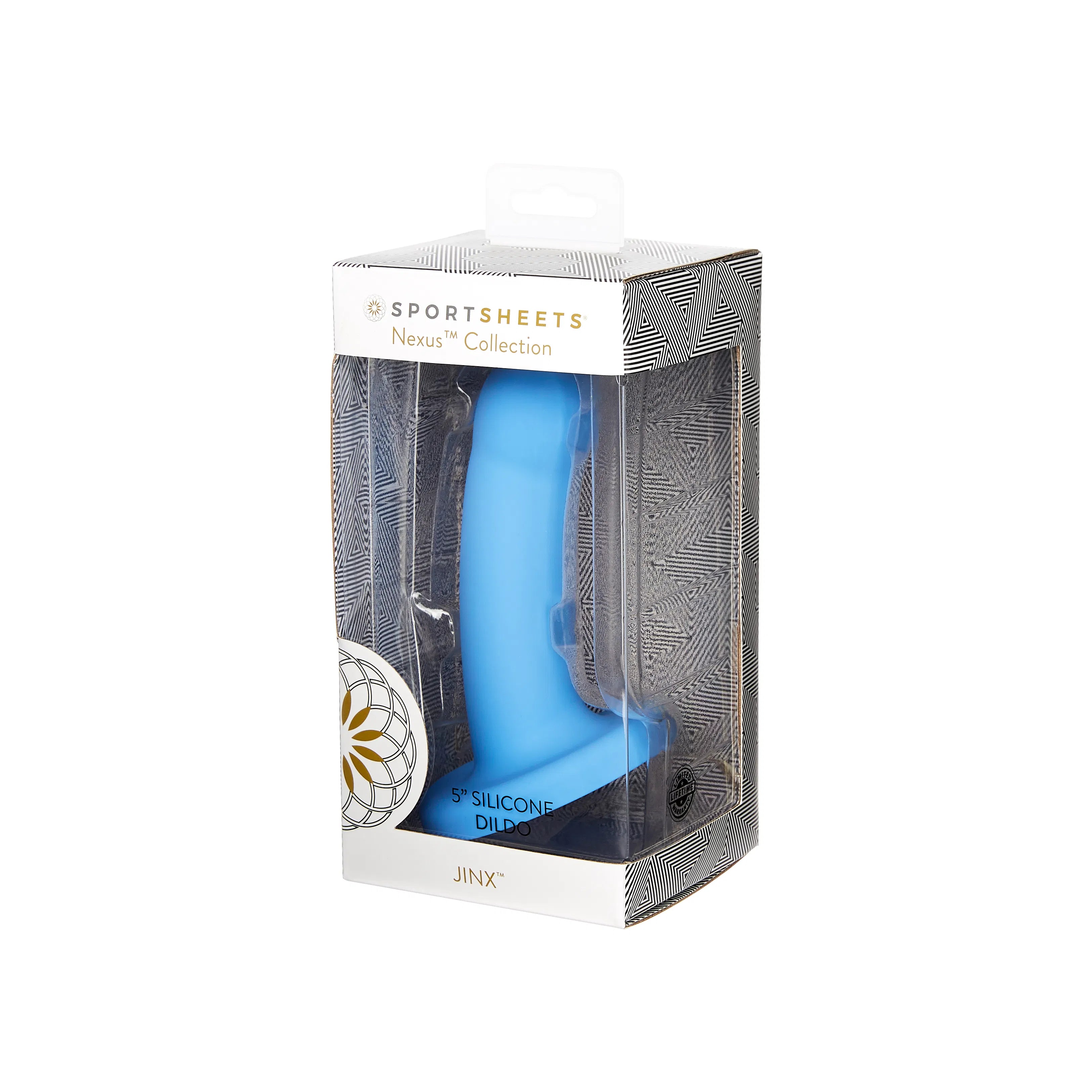 Sportsheets Merge Collection Jinx – 5 Inch Solid Silicone Dildo with Suction Cup > Dildos > Slim Dildos
