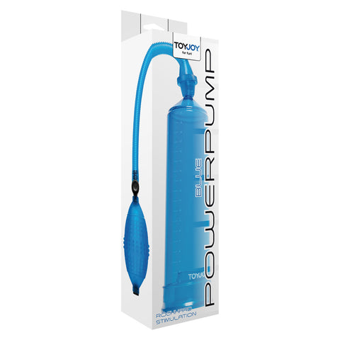 ToyJoy Rock Hard Power Penis Pump Blue Stimulation Device > Sex Toys For Men > Penis Enlargers