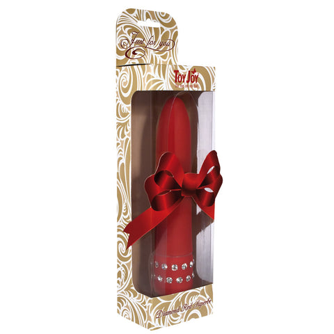ToyJoy Diamond Red Superbe Mini Vibrator With Rhinestones > Sex Toys For Ladies > Mini Vibrators