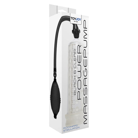 ToyJoy Power Massage Pump With Sleeve Suction Pump Male > Sex Toys For Men > Penis Enlargers