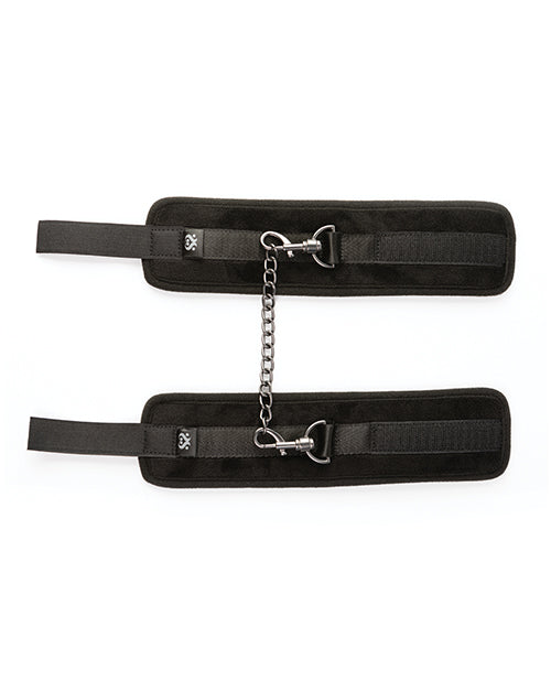 Sei Mio Legs Locked Padded Ankle Restraints – Plush Comfort Bondage Restraints > Bondage Gear > Restraints