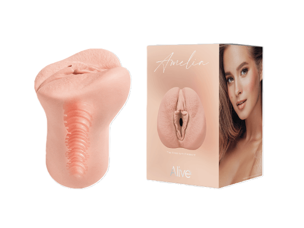 Alive Amelia Super Realistic Masturbator S Flesh Strokers - Manual