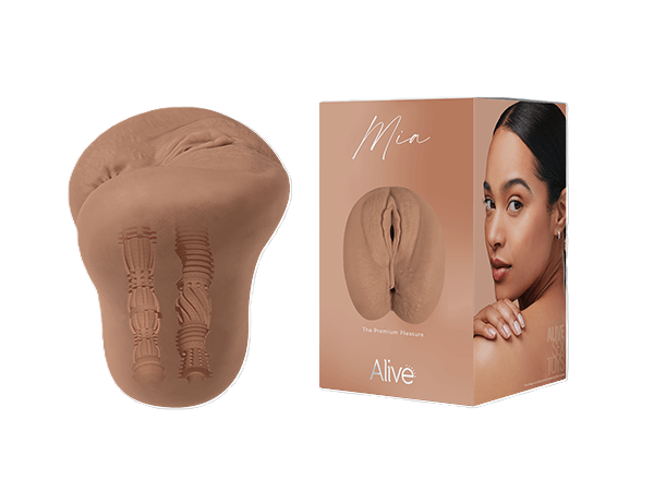 Alive Mia Super Realistic Masturbator XL Flesh Toy Strokers - Manual