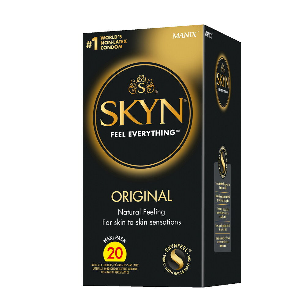Skyn Latex Free Condoms Original Ultra Thin 20 Pack Default Title > Condoms > Natural and Regular