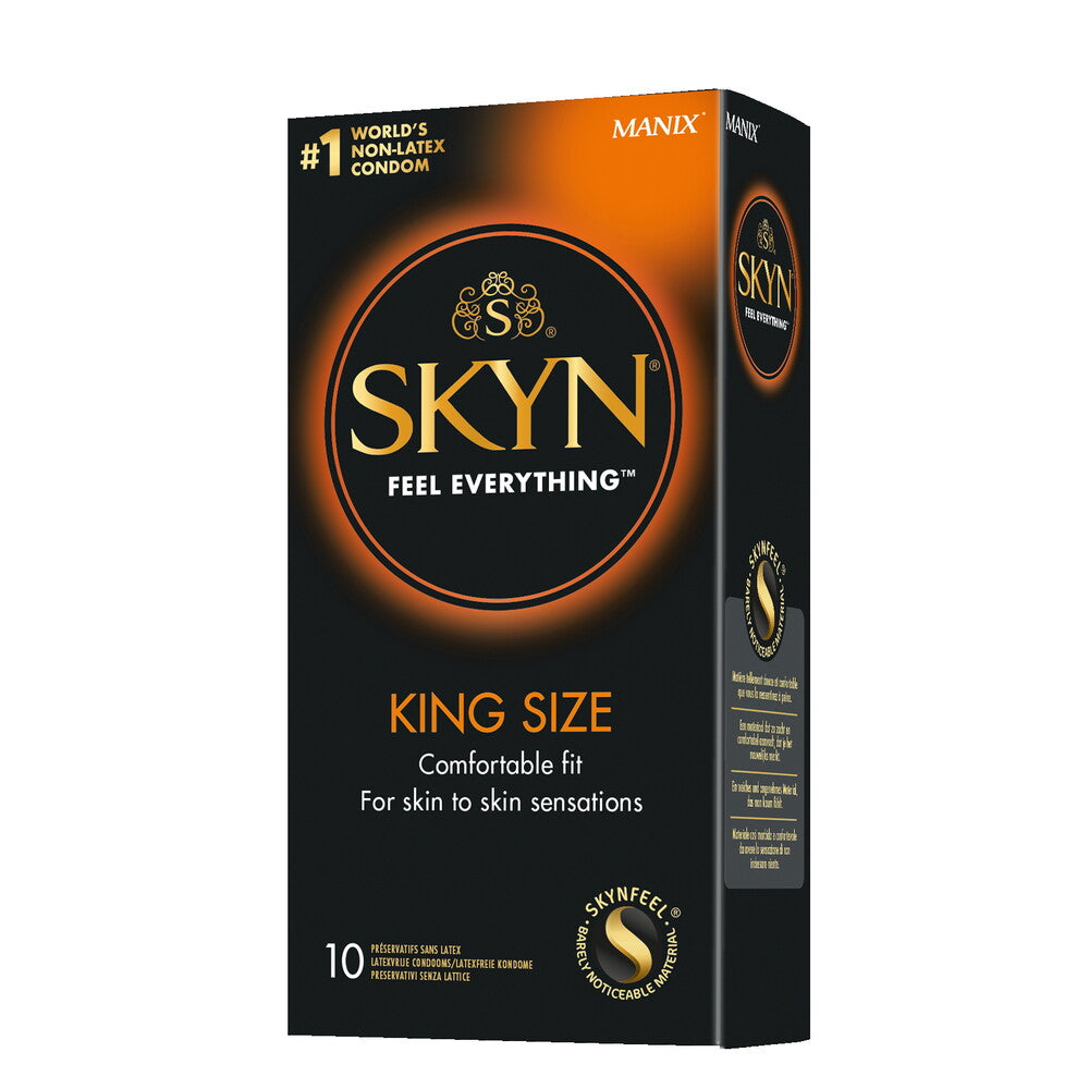 Skyn Latex Free King Size Condoms 10 Pack Ultra Thin Default Title > Condoms > Large and X-Large