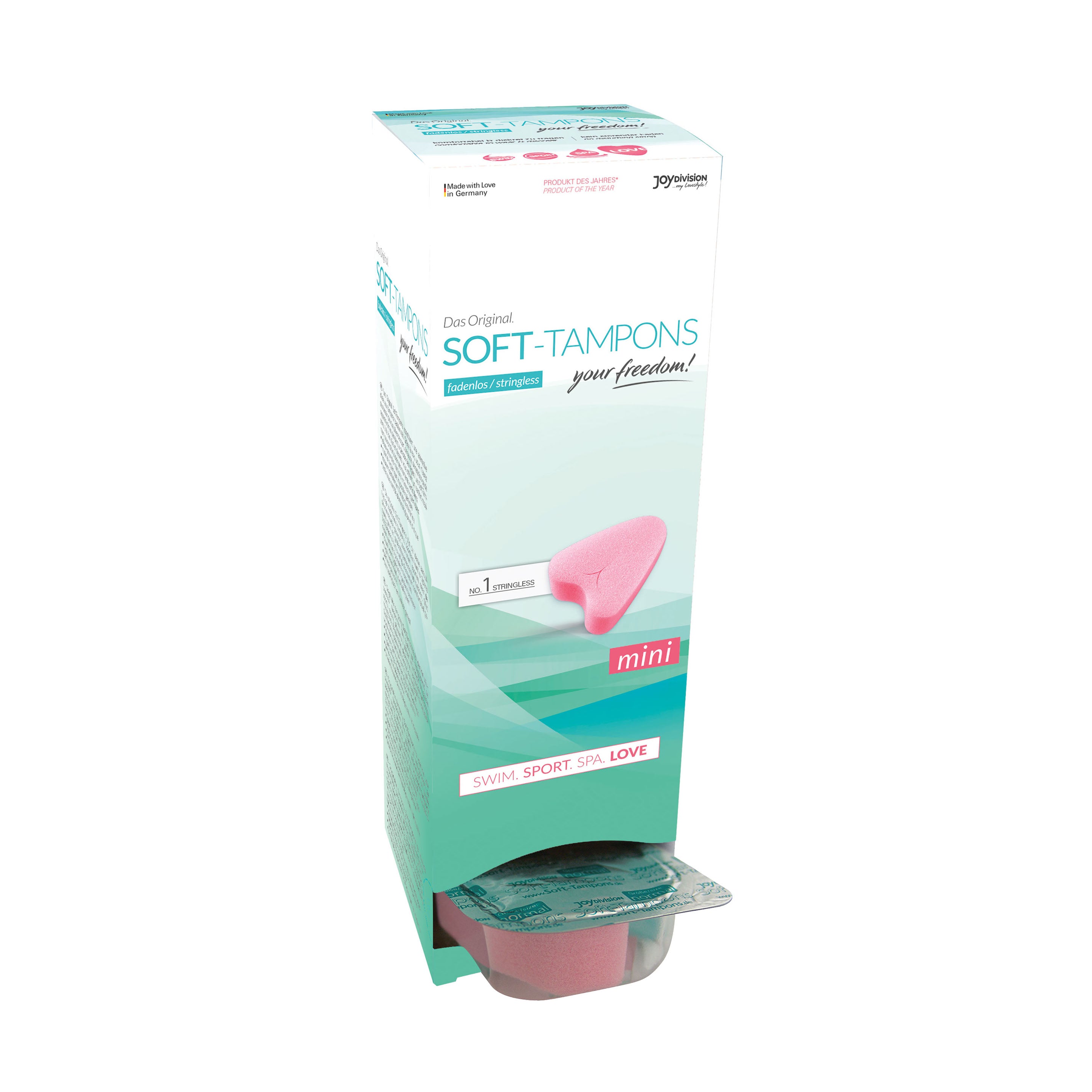 Soft Tampons Mini 10 Pieces – Hygienic Stringless Tampons Default Title > Essentials > Menstrual Products