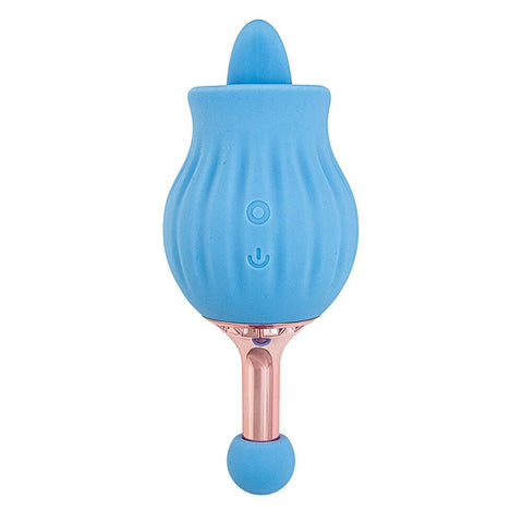 ClitTastic Rose Bud Dual Massager Rechargeable Default Title > Sex Toys For Ladies > Clitoral Vibrators and Stimulators