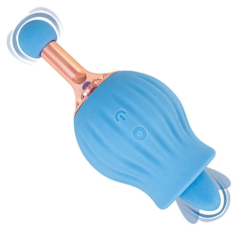 ClitTastic Rose Bud Dual Massager Rechargeable > Sex Toys For Ladies > Clitoral Vibrators and Stimulators