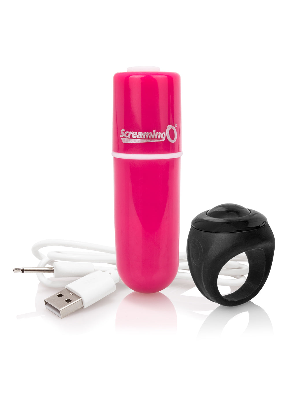 Screaming O Charged Vooom Remote-Controlled Rechargeable Bullet Vibrator with 10 Functions Pink > Sex Toys For Ladies > Clitoral Vibrators and Stimulators