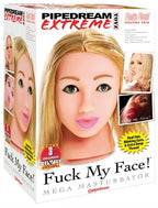 Pipedream PDX Extreme Fuck My Face Mega Masturbator – Dual Hole Silicone Male Masturbator > Sex Toys For Men > Masturbators Premium