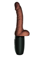 Pipedream King Cock Plus 7.5 Inch Thrusting Cock with Balls Vibrator > Dildos > Thrusting Dildos