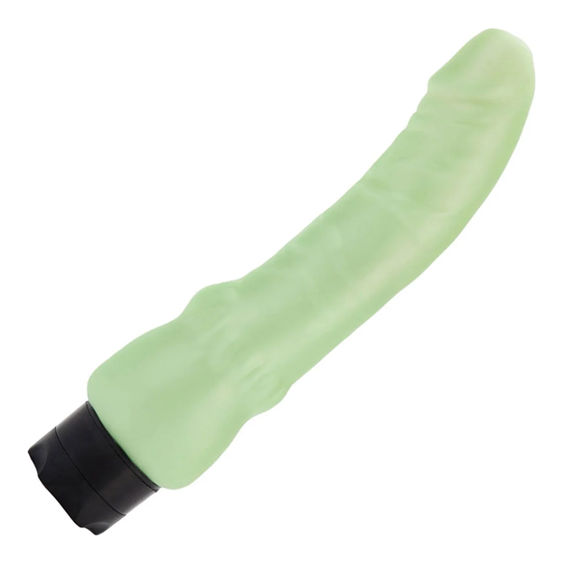 Glow in the Dark Vibrating Dong – Waterproof Multi-Speed Silicone Vibrator > Vibrators > Standard Vibrators