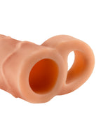 Fantasy X-Tension Perfect 2 Inch Extension with Ball Strap – Fanta Flesh Shaft Extension > Sex Toys For Men > Penis Sleeves