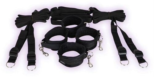 SportSheets Under Bed Restraint System For Secure Couples Black > Bondage Gear > Bed Restraints