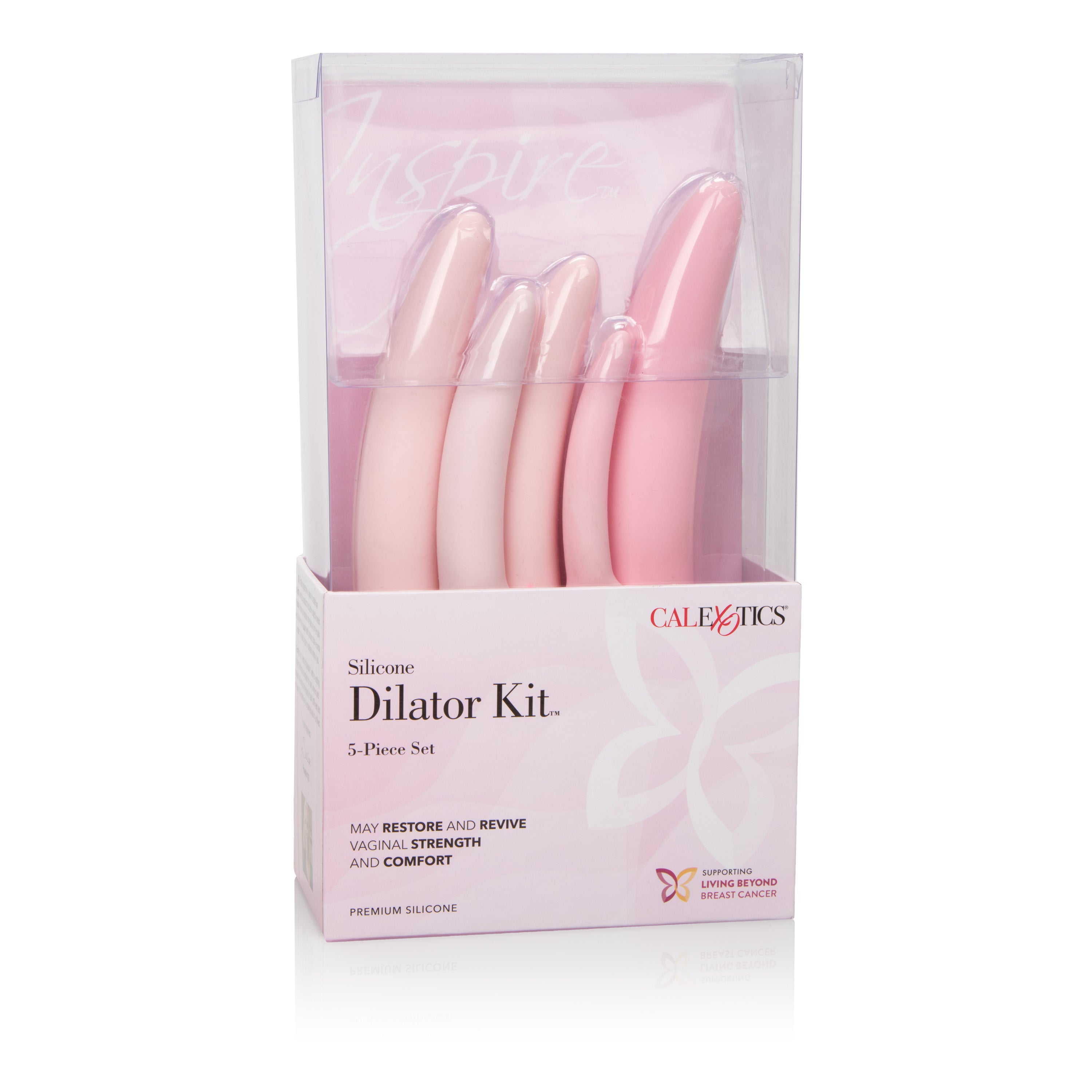 Inspire Silicone Dilator 5-Piece Set – Phthalate-Free Premium Silicone Dilators > Sex Toys > Dilators