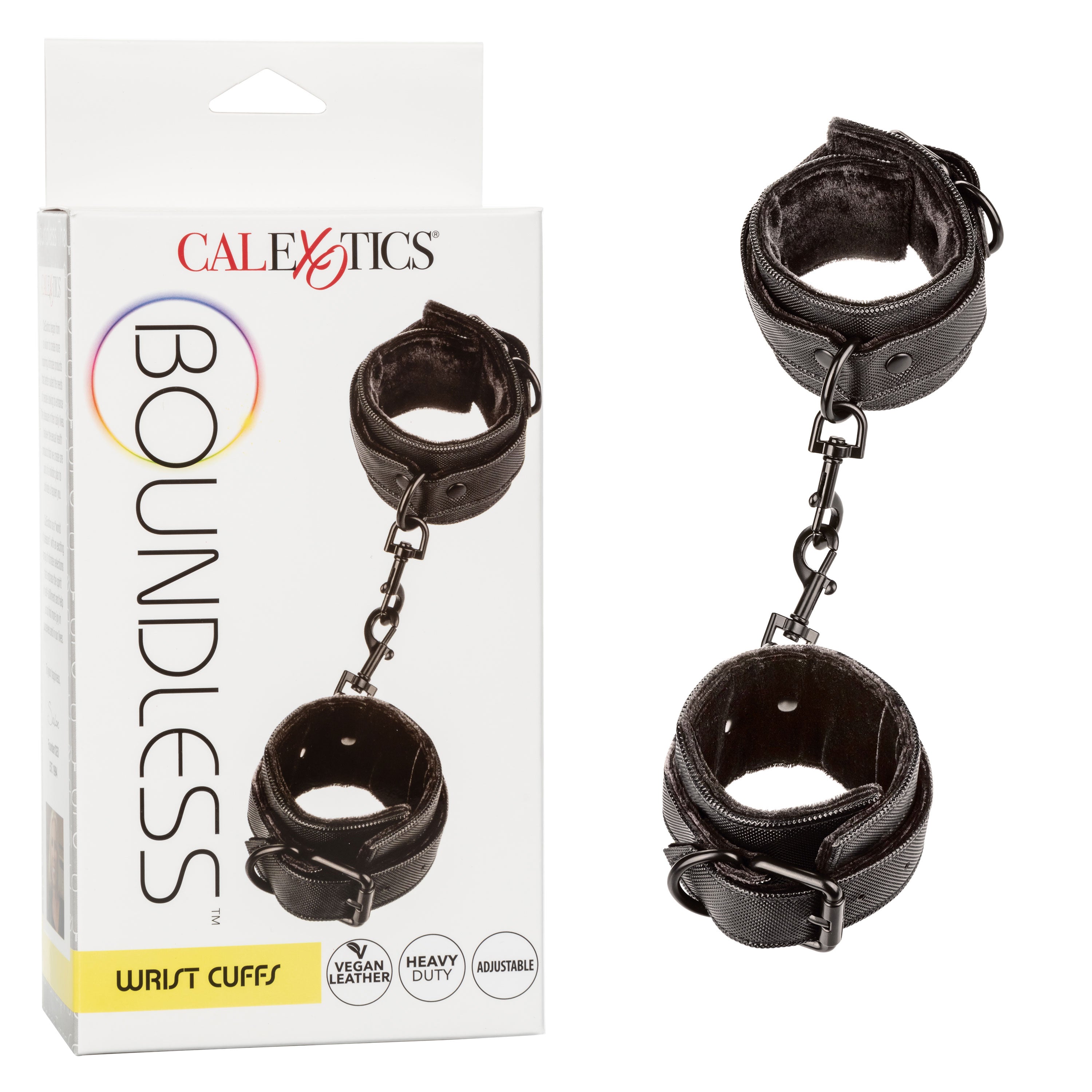 Boundless Wrist Cuffs – Adjustable Restraint Wrist Cuffs > Clothes > Unisex Leather