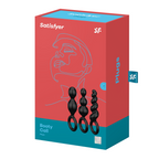 Satisfyer Booty Call Set of 3 Silicone Anal Plugs – Silicone Anal Plugs Set > Anal Range > Butt Plug Kits