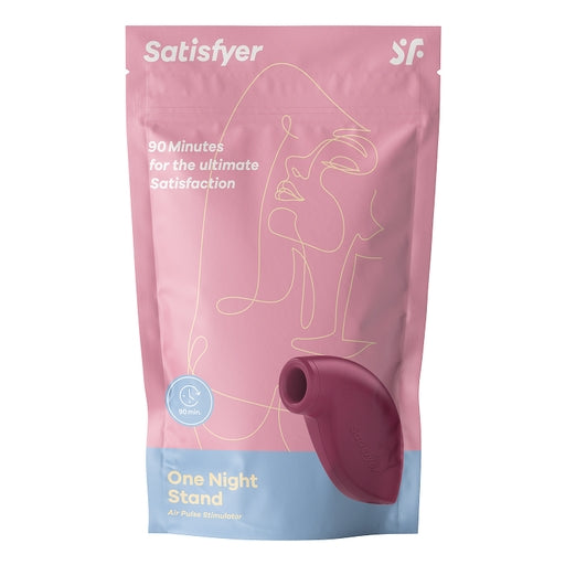 Satisfyer One Night Stand Touch-Free Disposable Clitoral Stimulator Up to 90 Minutes > Sex Toys For Ladies > Air Pulsation