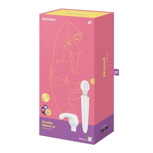 Satisfyer Double Wander Bluetooth and App Default Title > Sex Toys For Ladies > Wand Massagers and Attachments