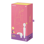 Satisfyer Double Wander Bluetooth App Remote-Controlled Couples Vibrator with Interchangeable Heads Default Title > Sex Toys > Massage Wands