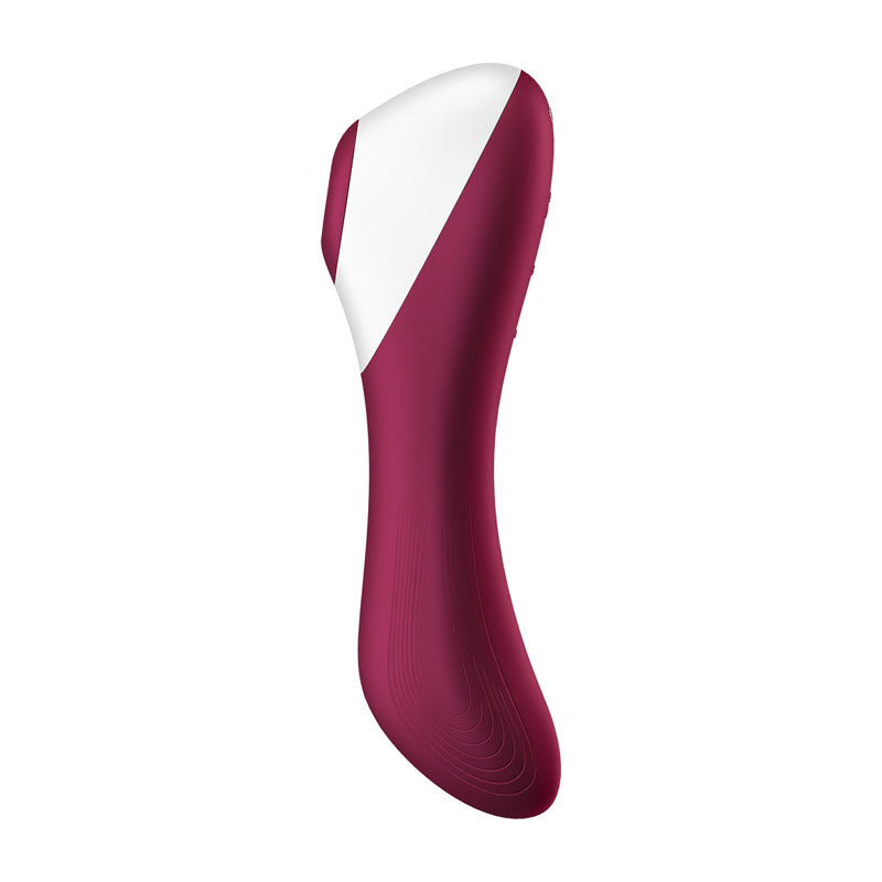 Satisfyer Dual Crush Air Pulse Stimulator with Vibration – Rechargeable Silicone Vibrator > Sex Toys For Ladies > Air Pulsation