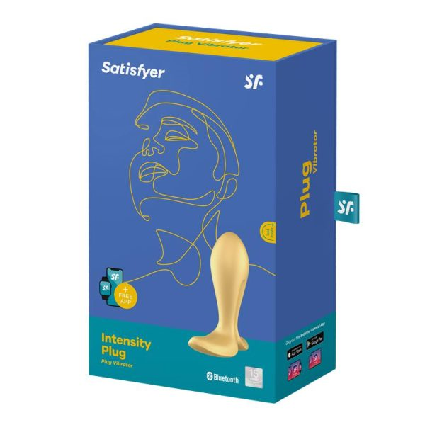 Satisfyer Intensity Plug – Waterproof Bluetooth Rechargeable Silicone Anal Vibrator Default Title > Anal Range > Vibrating Butt Plugs