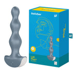 Satisfyer Lolli-Plug 2 – Vibrating Anal Beads with Three Progressive Beads and Dual Motors Grey > Anal Range > Anal Beads