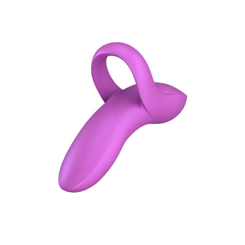 Satisfyer Bold Lover Dark USB Rechargeable Finger Stimulator > Vibrators > Finger Vibrators