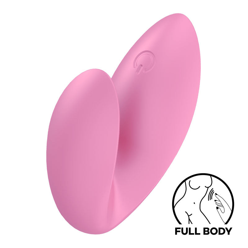 Satisfyer Love Riot Pink Waterproof Finger Vibrator with 12 Vibration Modes > Vibrators > Finger Vibrators