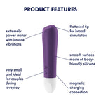 Satisfyer Ultra Power Bullet 2 – USB Rechargeable Compact Bullet Vibrator > Vibrators > Mini Vibrators