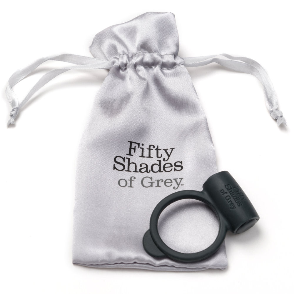 Fifty Shades of Grey Yours and Mine – Waterproof Vibrating Love Ring Silicone Cock Ring > Cock Ring > Vibrating