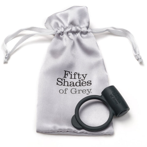 Fifty Shades of Grey Yours and Mine – Waterproof Vibrating Love Ring Silicone Cock Ring > Cock Ring > Vibrating