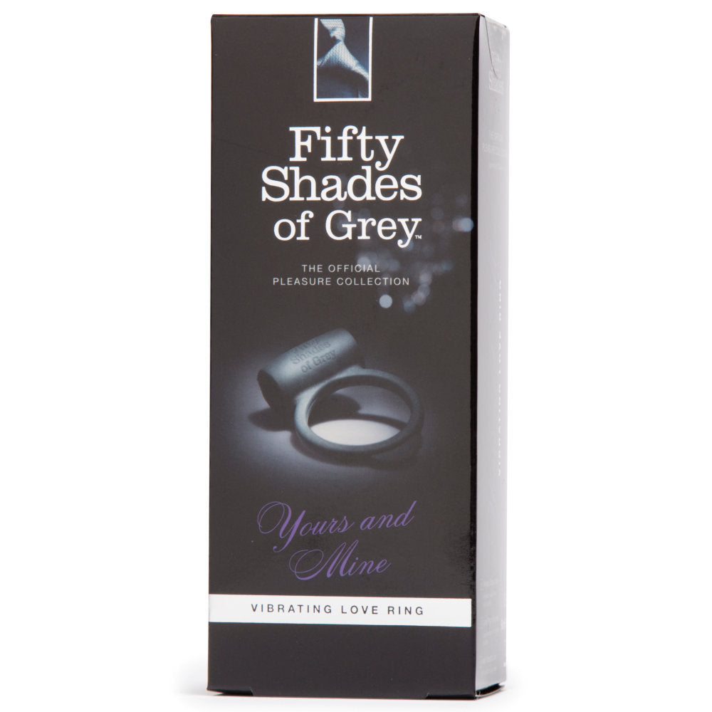 Fifty Shades of Grey Yours and Mine – Waterproof Vibrating Love Ring Silicone Cock Ring > Cock Ring > Vibrating