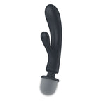 Satisfyer Triple Lover Hybrid Wand and Rabbit Vibrator Waterproof Design > Vibrators > Ladies > Rabbit Multi