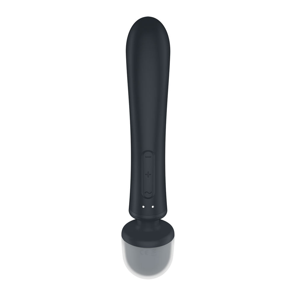 Satisfyer Triple Lover Hybrid Wand and Rabbit Vibrator Waterproof Design Secondary image