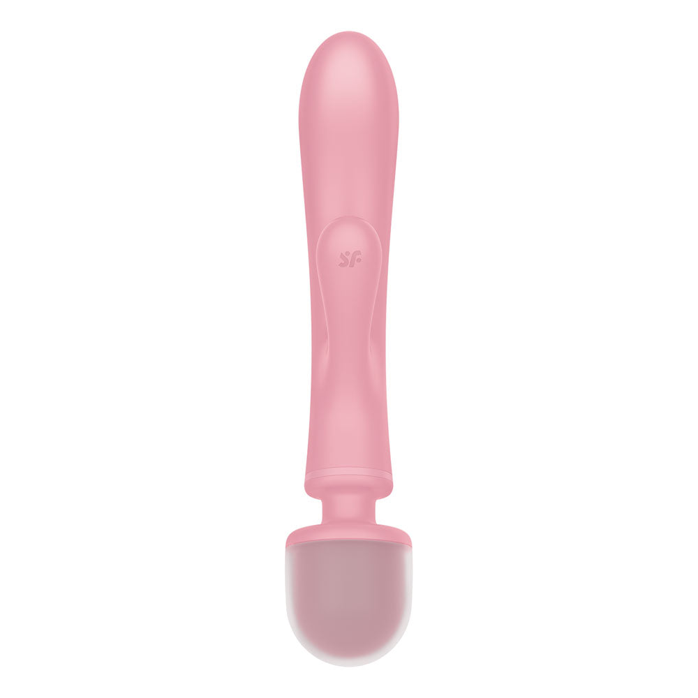 Satisfyer Triple Lover Waterproof Rechargeable Couples Vibrator > Vibrators > Ladies > Rabbit Multi