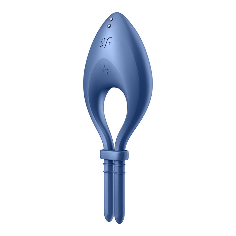 Satisfyer Bullseye Adjustable Silicone Vibrating Lasso Cock Ring > Cock Ring > Vibrating