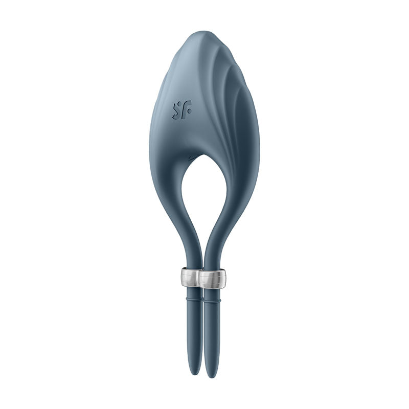 Satisfyer Duelist Dark Vibrating Adjustable Lasso Silicone Cock Ring > Cock Ring > Adjustable