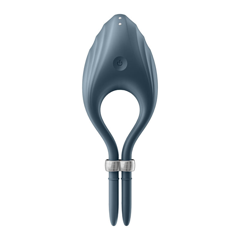 Satisfyer Duelist Dark Vibrating Adjustable Lasso Silicone Cock Ring > Cock Ring > Adjustable