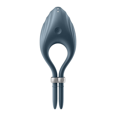 Satisfyer Duelist Dark Vibrating Adjustable Lasso Silicone Cock Ring > Cock Ring > Adjustable