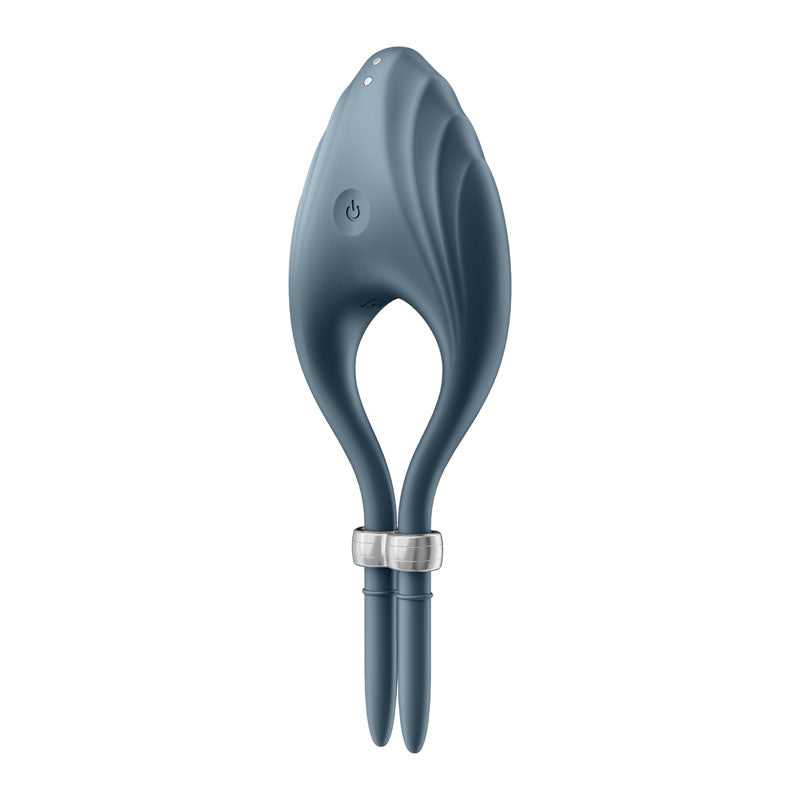 Satisfyer Duelist Dark Vibrating Adjustable Lasso Silicone Cock Ring > Cock Ring > Adjustable