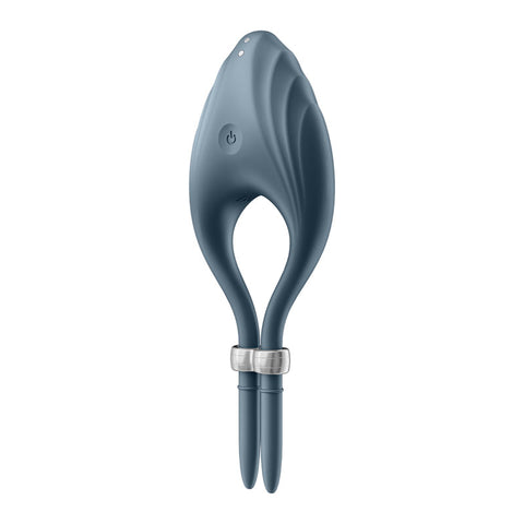 Satisfyer Duelist Dark Vibrating Adjustable Lasso Silicone Cock Ring > Cock Ring > Adjustable