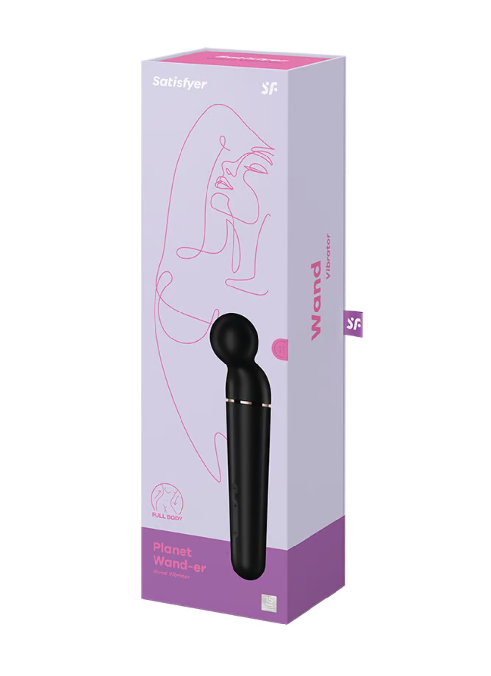 Satisfyer Planet Wand-er Full Body Massager 6 Inch – Powerful Vibrating Massager > Sex Toys > Massage Wands