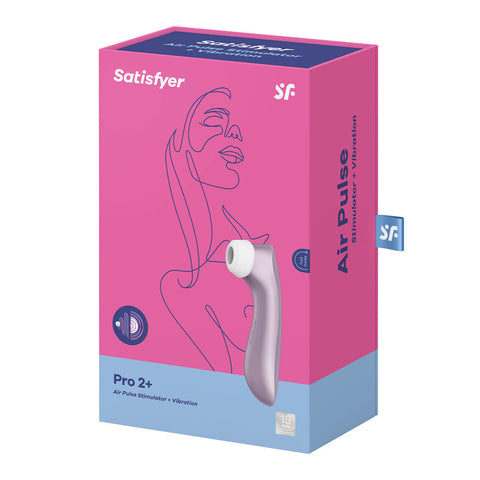 Satisfyer Pro 2 Plus Vibration Clitoral Stimulator Device > Sex Toys For Ladies > Air Pulsation