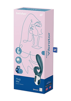 Satisfyer Hug Me Rabbit Vibrator – Silicone Waterproof with App Control Multi > Vibrators > Ladies > Rabbit