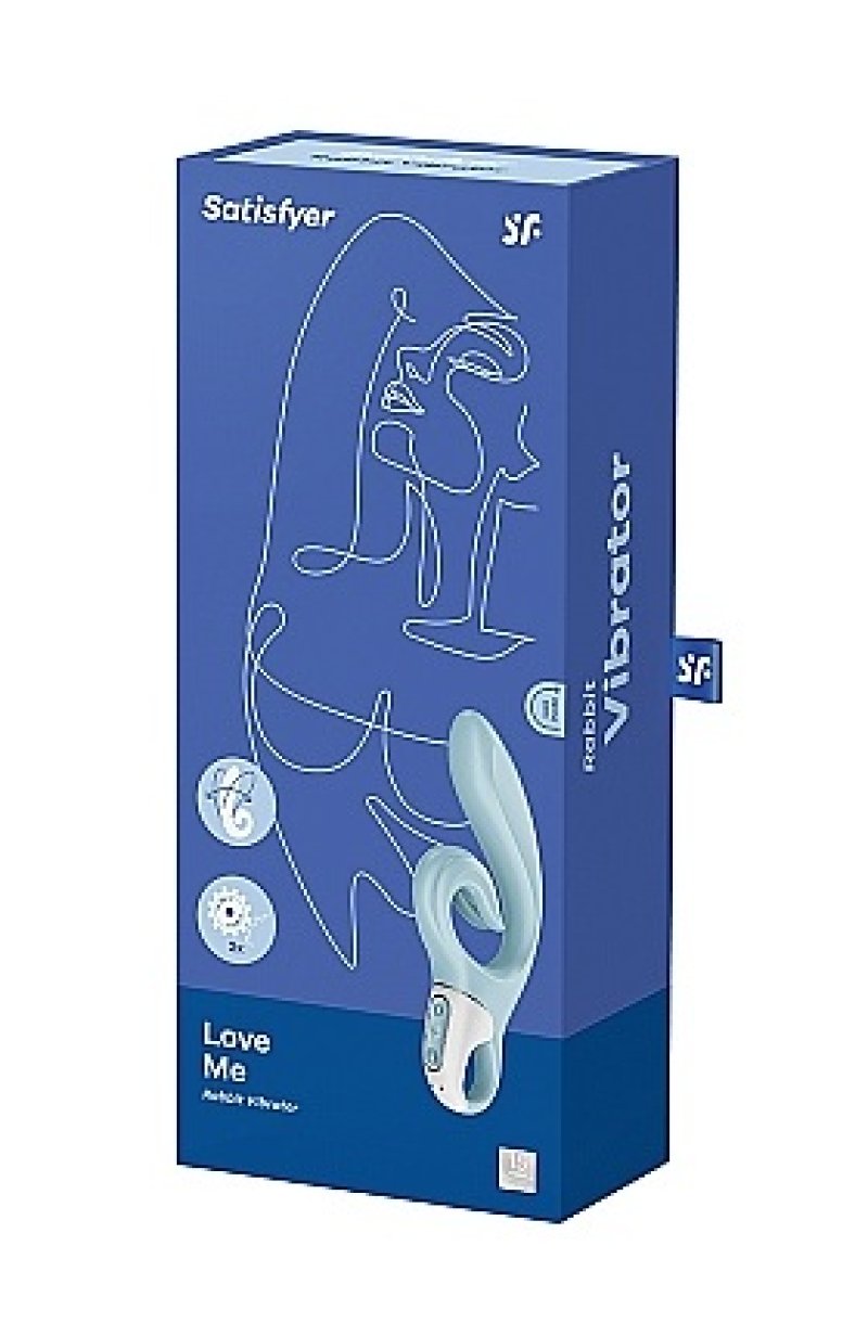 Satisfyer Love me - Blue Default Title > Vibrators > Ladies > Rabbit Main image
