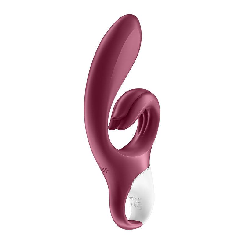 Satisfyer Love Me 22cm Rabbit Vibrator Red | Waterproof Silicone > Vibrators > Ladies > Rabbit Main image