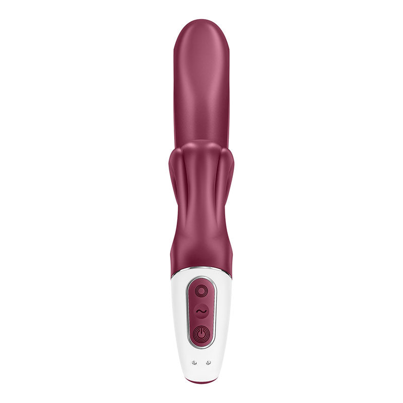 Satisfyer Love Me 22cm Rabbit Vibrator Red | Waterproof Silicone > Vibrators > Ladies > Rabbit