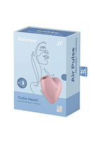 Satisfyer Cutie Heart Vibrator – Air Pulsation Stimulator Silicone Vibrator > Sex Toys For Ladies > Air Pulsation
